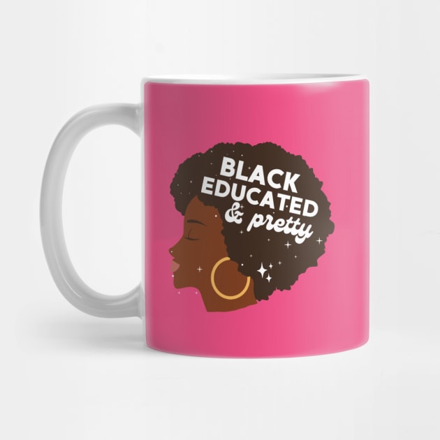 Black Educated And Pretty Black Woman by Illustradise